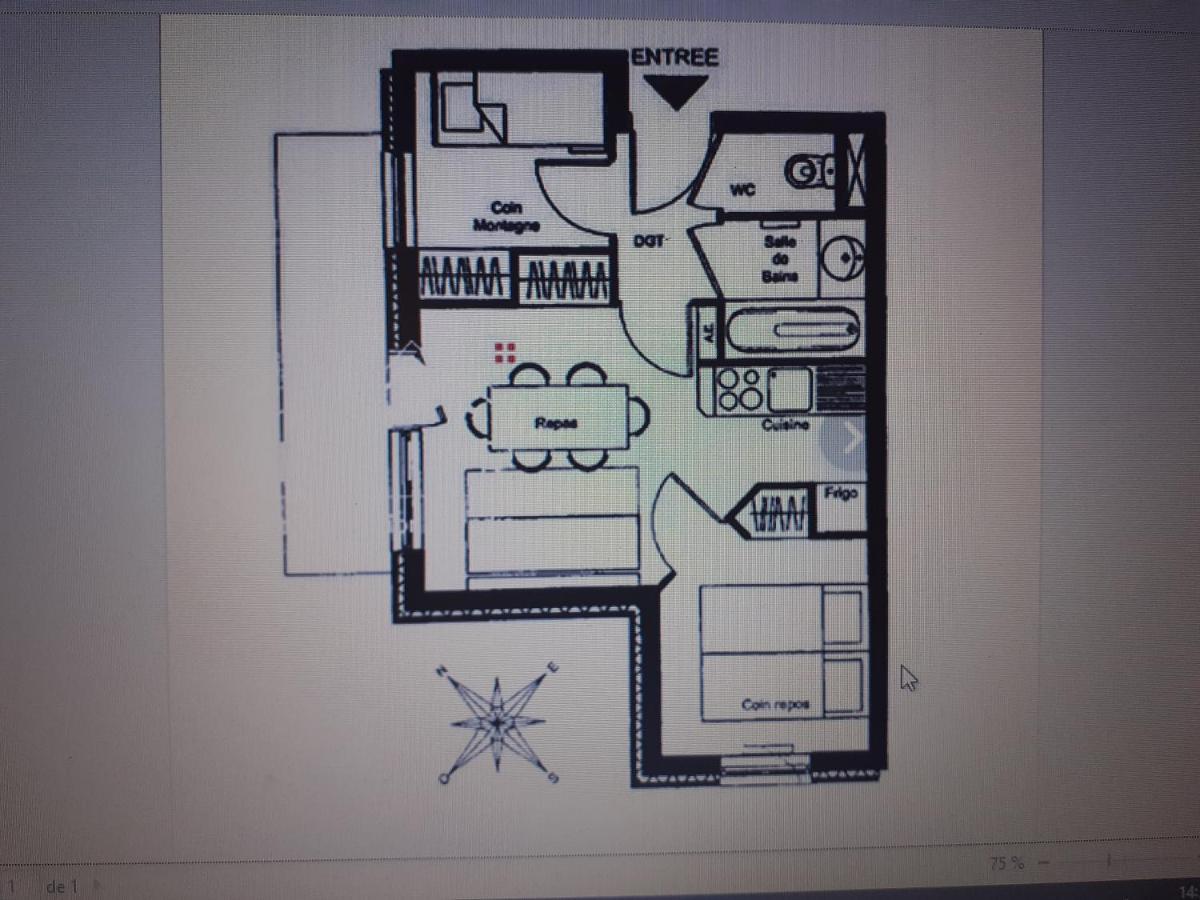 Valfrejus - Appartement "L'Erable" Les Chalets De Florence 2 - Chaleureux Et Fonctionnel - Plein Centre A Cote Des Telecabines - 4 A 7 Pers Dış mekan fotoğraf